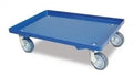 Transportroller geschlossene Deckfläche blau
