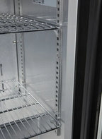 Gastro-Cool Barkühlschrank 128 Liter schwarz, LED, unterbaufähig