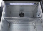 Gastro-Cool Barkühlschrank 128 Liter schwarz, LED, unterbaufähig
