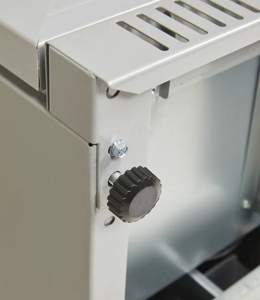 Réfrigérateur d'arrière de bar inox - 128 l - porte vitrée - froid ventilé - encastrable