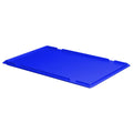 Auflagedeckel für Euro-Stapelbehälter -  blau