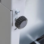 Réfrigérateur d'arrière de bar inox - 312 l - porte vitrée coulissante - froid ventilé - encastrable