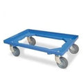 Chariot de transport bleu