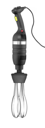 Hendi Set : mixeur plongeant 350 à vitesse variable + fouet + support de fixation murale, Kitchen Line, noir, 230V/350W, Ø 100x110mm