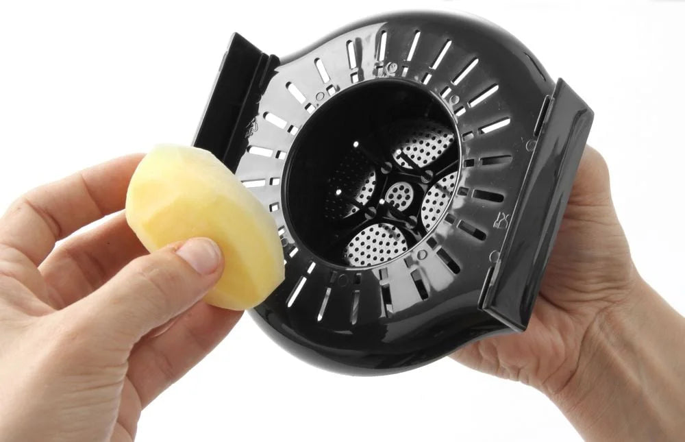 Mandoline en plastique rigide en V, 335x150x75mm Noire
