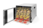 Déshydrateur Profi Line en acier inoxydable 10 grilles