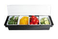 Schneider Bac de stockage 4 x 0,7 L, 500 x 160 x 95 mm
