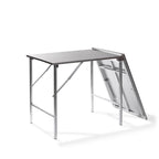 Feros Table de travail en acier inoxydable rabattable