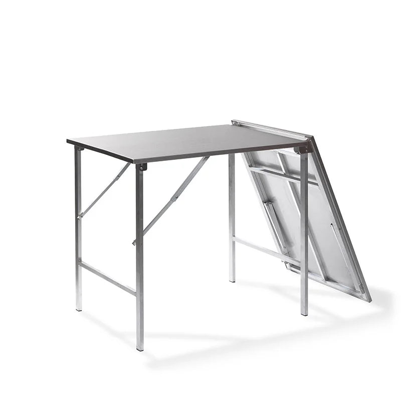 Feros Table de travail en acier inoxydable rabattable