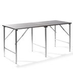 Feros Table de travail en acier inoxydable rabattable
