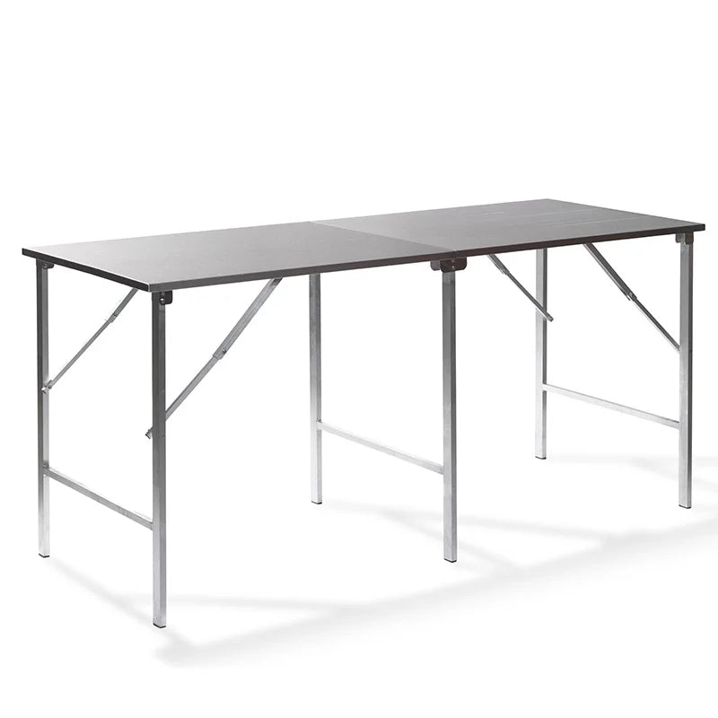 Feros Table de travail en acier inoxydable rabattable