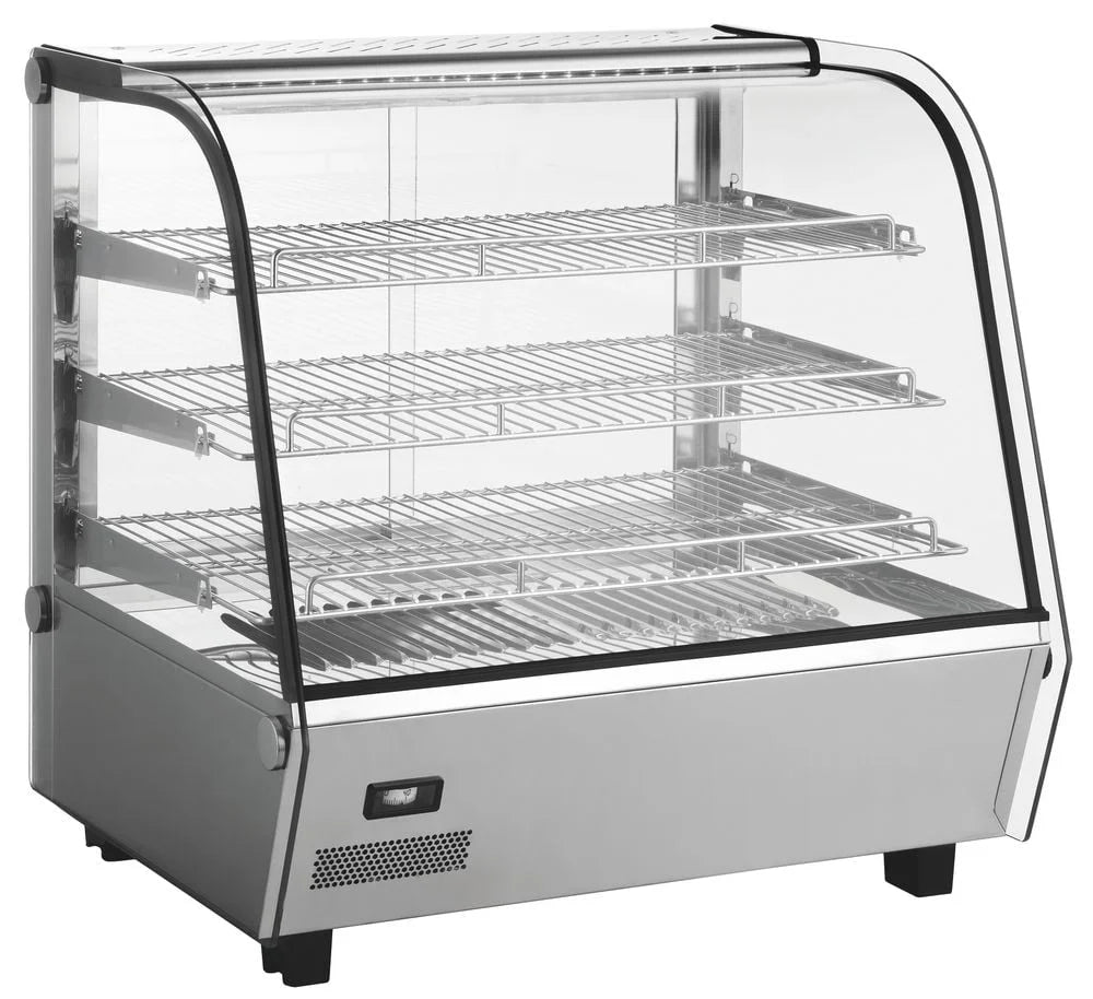 Warmhaltevitrine mit 3 Auslagen