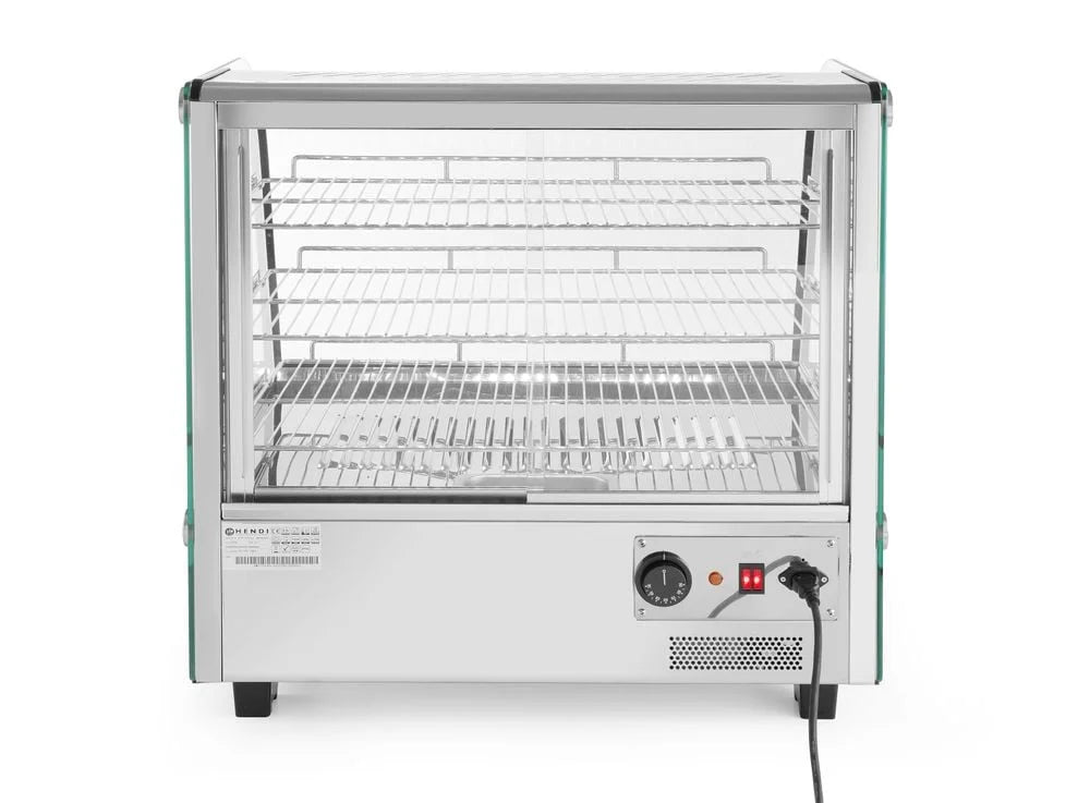 Warmhaltevitrine mit 3 Auslagen