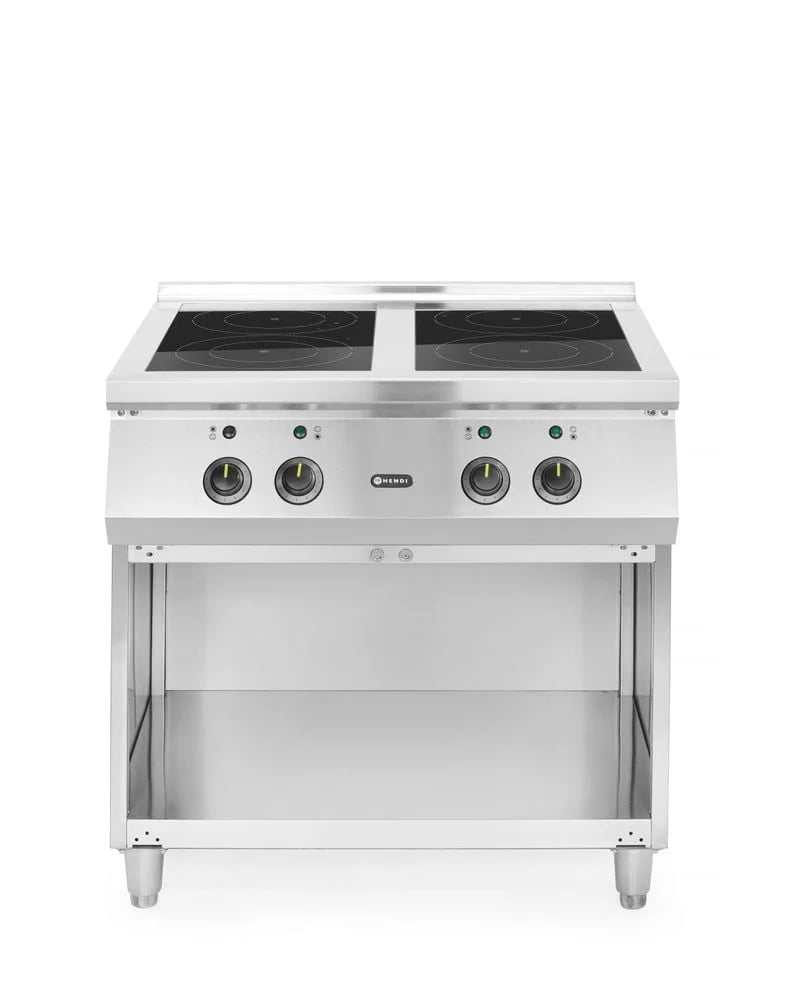 Hendi 4-flammiger Induktionsherd, 400V/17000W, 800x720x(H)854mm
