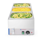 Eco Line Bain-Marie elektrisch mit Wasserablasshahn