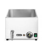 Eco Line Bain-Marie elektrisch mit Wasserablasshahn