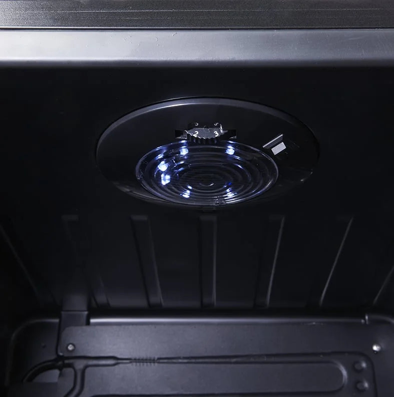 Gastro-Cool GD155 Getränkekühlschrank 130 Liter schwarz/schwarz, LED