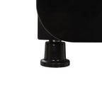Gastro-Cool GD175 Getränkekühlschrank Retro Slim 212 Liter schwarz/schwarz, LED