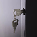 Armoire réfrigérée à boissons noire/noire - 140 l - porte vitrée - froid ventilé 