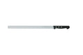 Schneider Edelstahl Konditormesser feine Säge 36 cm, schwarz