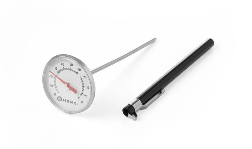 Thermomètre à sonde, capuchon spécial avec clip, diamètre 44,5 x 140mm