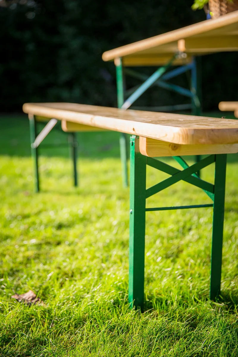Banc à bière Feros, pliable - (LxPxH) 2200x250x480 mm
