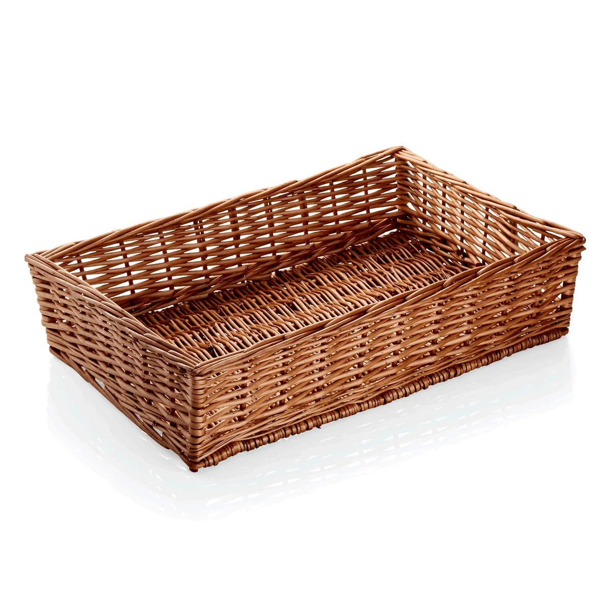 Panier à buffet Basket 3136, 60 x 40 x 14 cm, osier plein