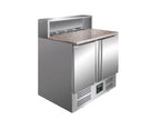 SARO Pizzatisch, 2 Türen, Modell GIANNI PS 900