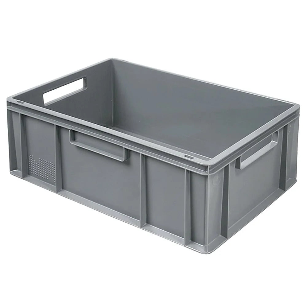 Euro-Stapelbehälter 600x400 mm, grau - 220 mm