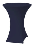 Housse de table de bar Fox Stretch, bleu nuit