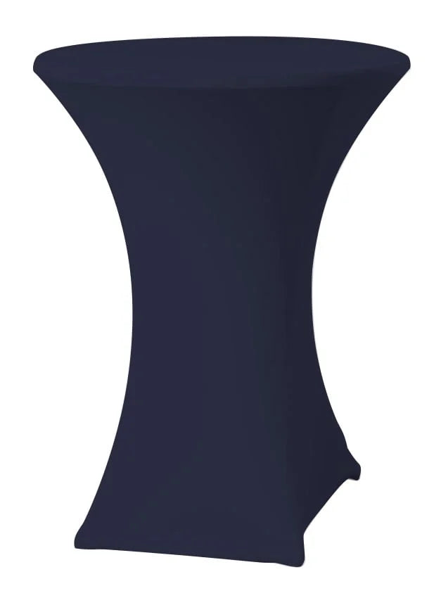 Housse de table de bar Fox Stretch, bleu nuit
