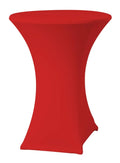 Fox Housse de table haute stretch, rouge