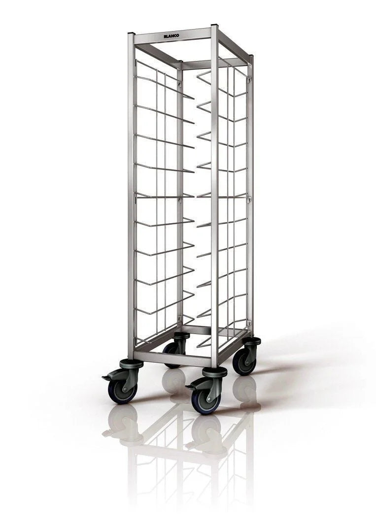 Chariot à étage de débarrassage de plateaux Blanco, pour 10 plateaux Eurnorm (530x370 mm)