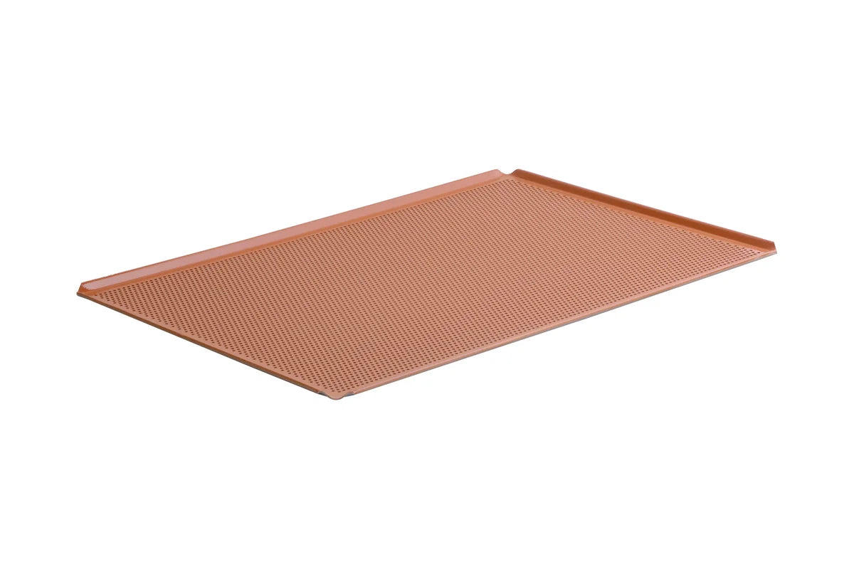 Schneider GN 2/1 Alu-Backblech mit Silikonbeschichtung, 4 Seiten 45°
