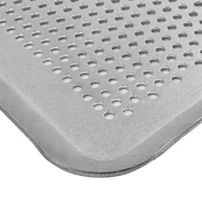 Schneider Plaque de cuisson perforée en aluminium GN 1/1 avec des perforations de 3 mm, bords relevés sur 4 côtés