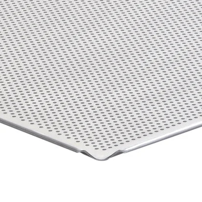 Schneider Plaque de cuisson perforée en aluminium GN 2/3 avec des perforations de 3 mm, bords relevés sur 4 côtés