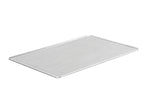 Plaque de cuisson en aluminium Schneider, perforée (diamètre des perforations : 3 mm), 600 x 400 mm, bords à 45°