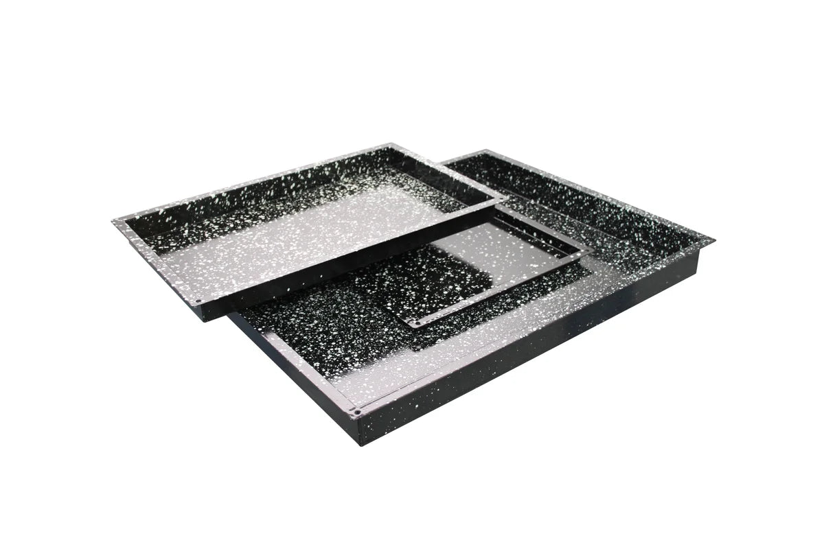 Plaque pour four mixte GN 2/1 Schneider en émail granité 40 mm