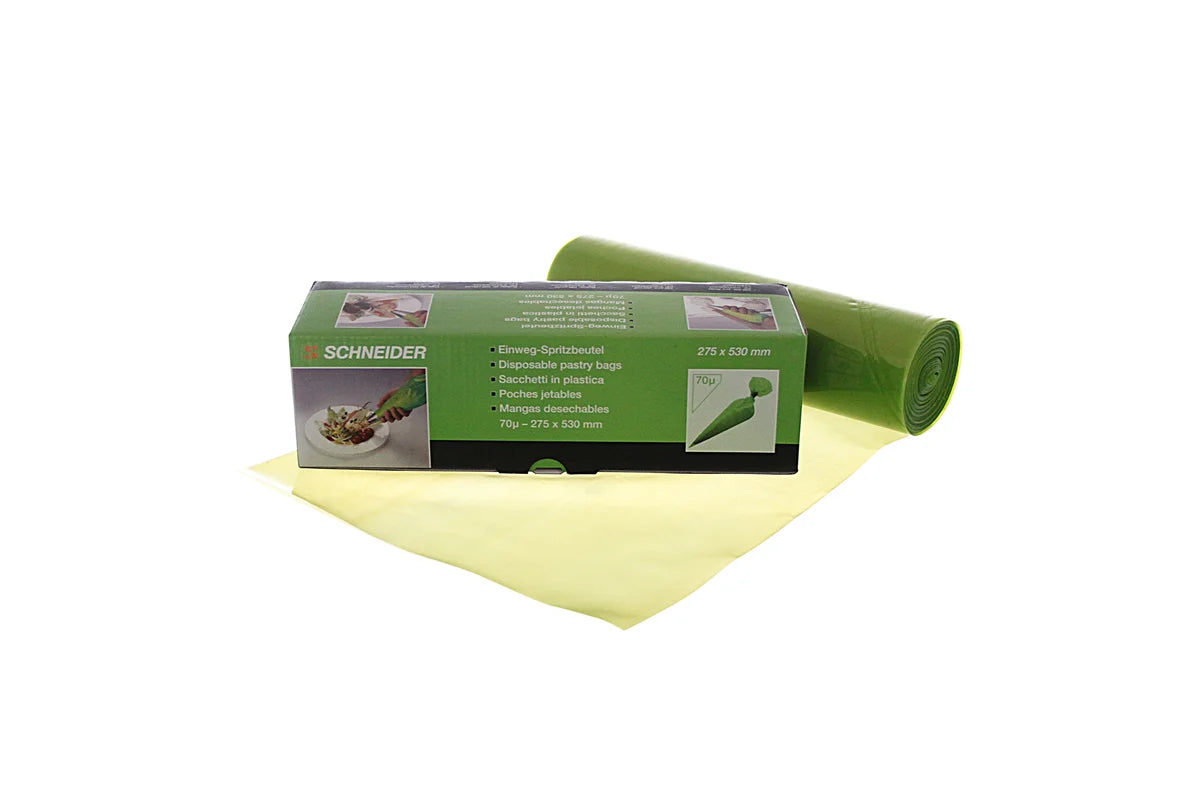 Poche à douille jetable Eco Schneider avec pointe fermée 530 x 275 mm - 100 pièces