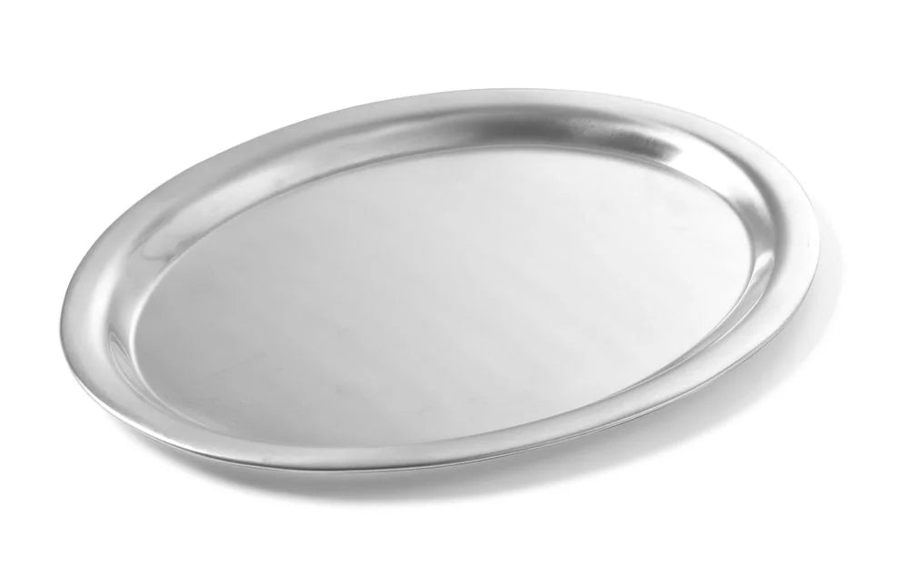 Plateau de café en acier inoxydable, 265 x 195 mm
