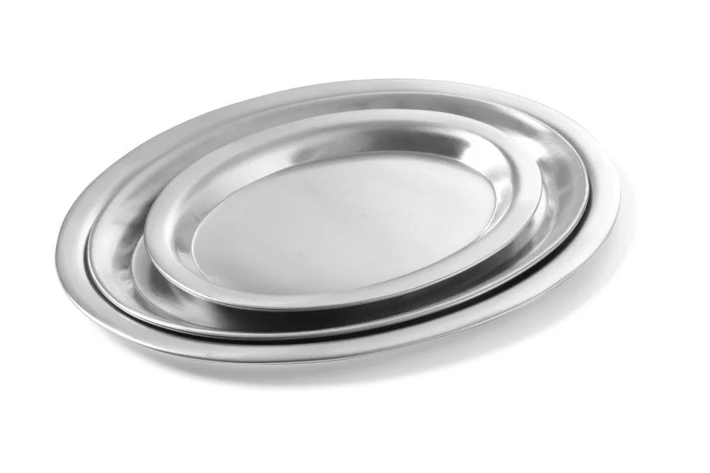 Plateau de café en acier inoxydable, 285 x 220 mm