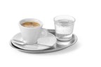 Plateau de café en acier inoxydable, 285 x 220 mm