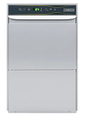 Lave-verre professionnel inox - casier de 40/40 cm - pompe de vidange - adoucisseur - 230 V  