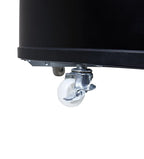 Gastro-Cool PT85 Party-Cooler / Kühltonne 86 Liter mit Glasdeckel schwarz