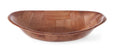 Brotschale aus Holz oval