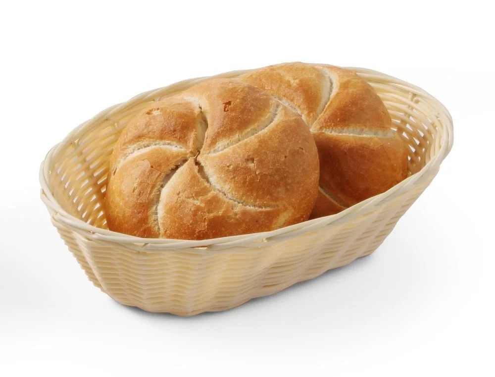 Corbeille à pain en polyrattan, ovale