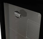 Réfrigérateur professionnel mini-bar noir - 48 l - froid statique - Retro Design