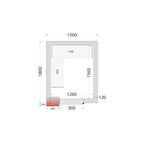 Tefcold Chambre froide négative CRNF1518
