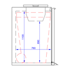 Tefcold Abfallkühler WBC 480