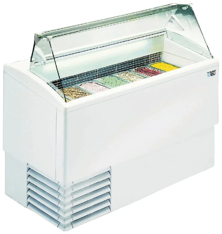 COOL-LINE Vitrine à crème glacée ISETTA 6 TP STD